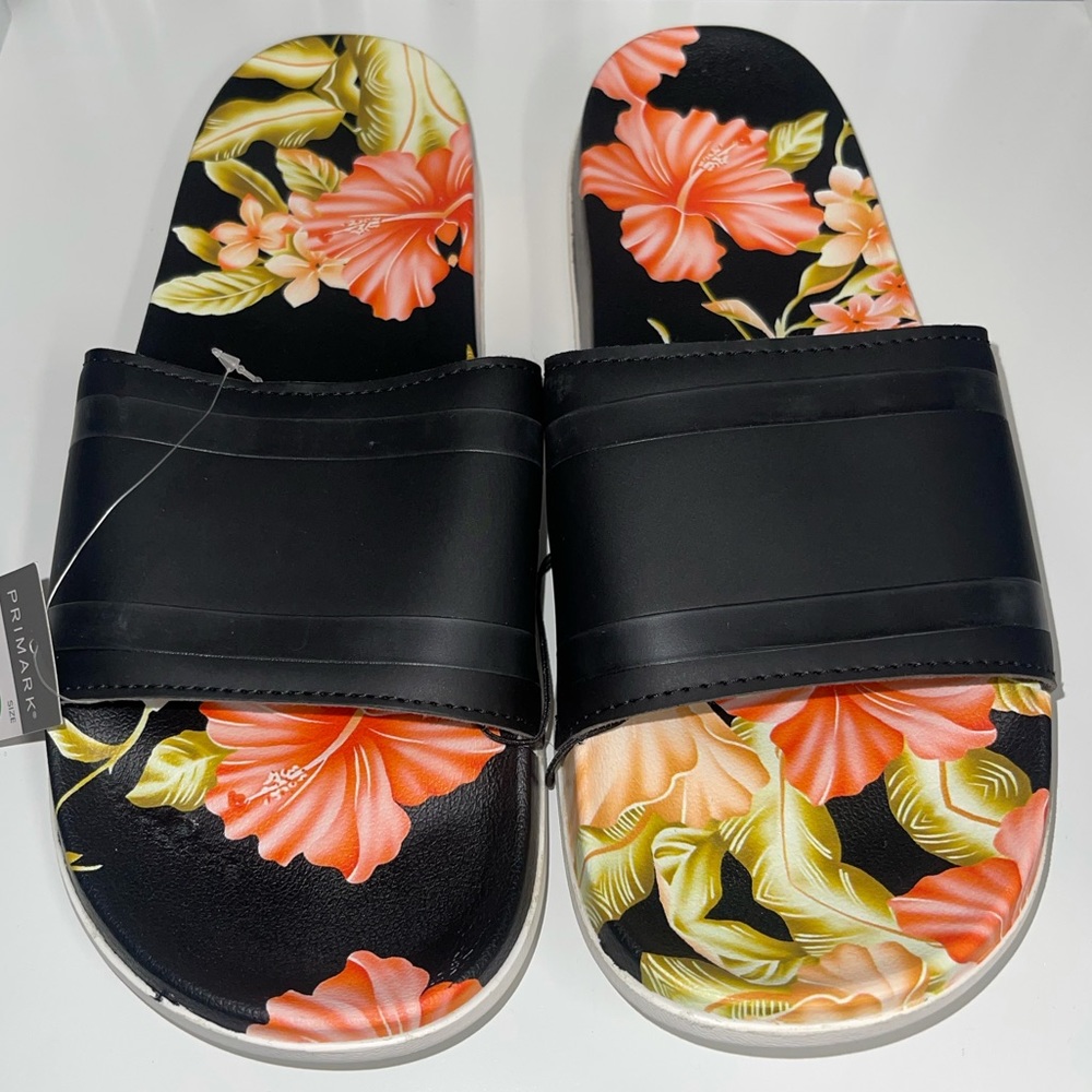 Vivid Flower Print Slides